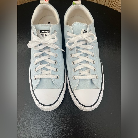 Converse CTAS Madison Ox Blue Floral Sneakers Unisex W11 M9. - Picture 4 of 9